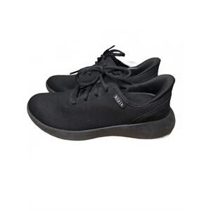 Kizik Madrid Eco Knit Women’s Size 7W Black Lace Up Athletic Sneaker Gorpcore